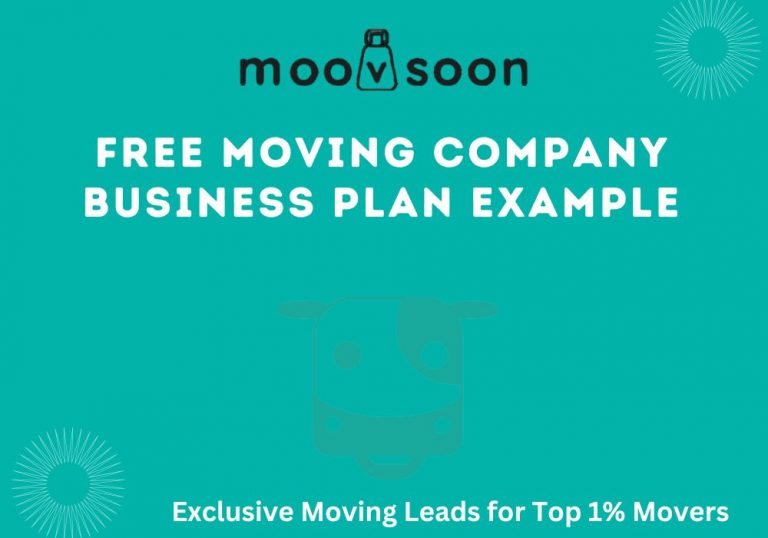 Free Moving Company Business Plan Example